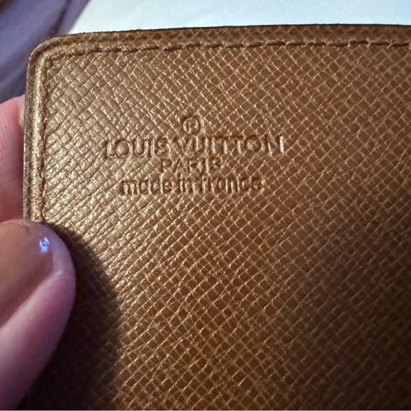 Louis Vuitton AUTHENTIC Vintage 1986 Monogram Porte Cartes Pression Card Case - Picture 14 of 16
